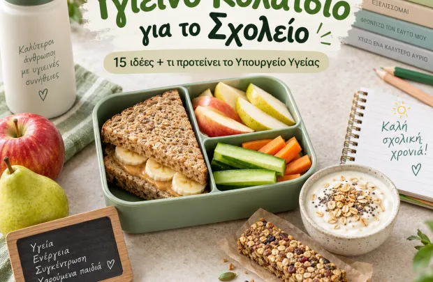 Υγιεινό Κολατσιό για το Σχολείο: 15 Εύκολες Ιδέες Υγιεινό Κολατσιό για το Σχολείο: 15 Εύκολες Ιδέες