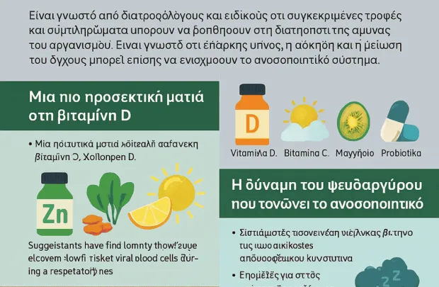 Ενίσχυσε το Ανοσοποιητικό σου Φυσικά την Άνοιξη
