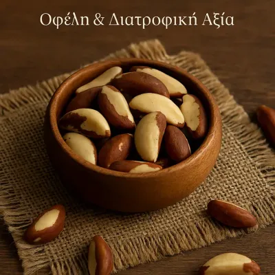 Brazil Nuts: Ο Διατροφικός Θησαυρός της Βραζιλίας Brazil Nuts: Ο Διατροφικός Θησαυρός της Βραζιλίας