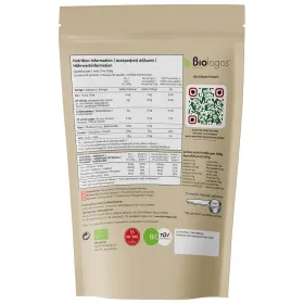 Βιολόγος Organic Pea Protein 85% Χωρίς Γλουτένη και Λακτόζη 500gr