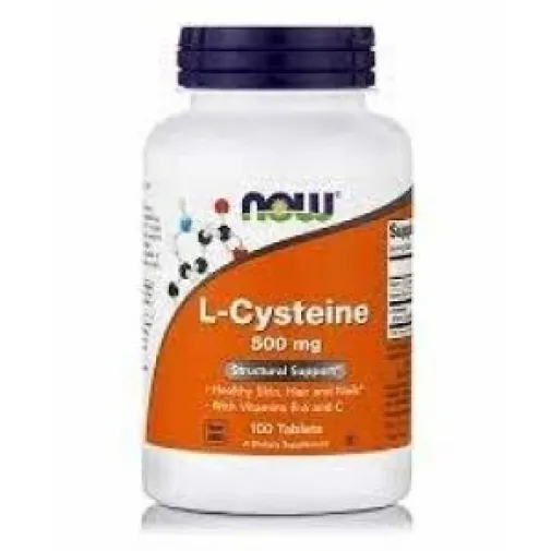 L-Cysteine 500 mg 100 Tablets NOW