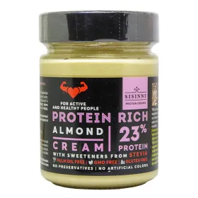 Αμυγδαλοβούτυρο  Mε Πρωτεΐνη 23%  320gr Sisinni Protein Creams