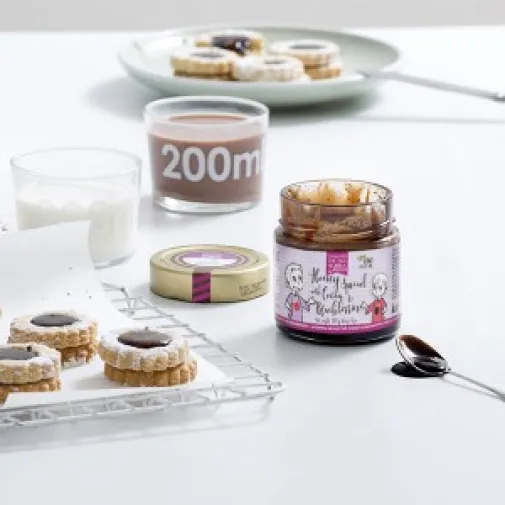 Μέλι Με Κακάο και Blackberries Χωρίς Γλουτένη και Ζάχαρη 300g The Bee Bros