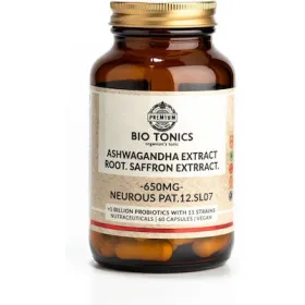 Bio Tonics Ashwagandha and Rhodiola Extract 650mg 60 φυτικές κάψουλες