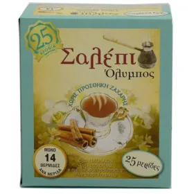 Σαλέπι Χωρίς Ζάχαρη 25 Μερίδες 100gr Όλυμπος