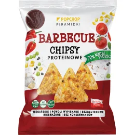 Chips Πρωτεΐνης με Barbeque 60gr Popcrop