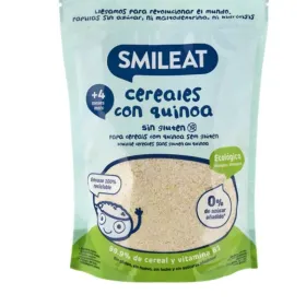 Smileat Βιολογική Βρεφική Κρέμα Δημητριακών με Κινόα +6m 200gr
