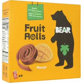 Fruit Rolls Μάνγκο Χωρίς Ζάχαρη 5x20g