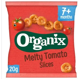Organix Σνακ Τομάτα και Καρότο 7+ Μηνών 20g
