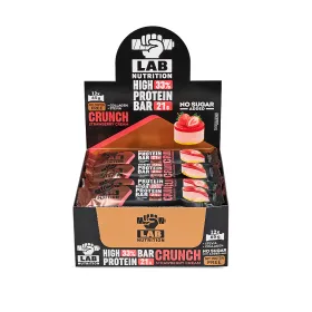Κουτί Μπάρα Πρωτεΐνης Lab Nutrition Φράουλα (12x65g)