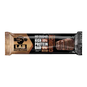 Μπάρα Πρωτεΐνης Lab Nutrition Crunch Brownie με 33% Πρωτεΐνη 65gr