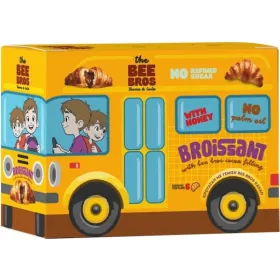 The BeeBros Broissant Κρουασάν με Γέμιση Κρέμα Κακάο  6x42g