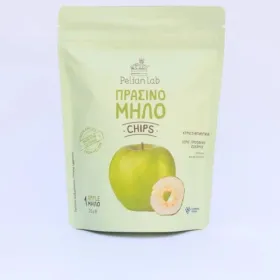 Pelian Lab Chips Πράσινο Μήλο Χωρίς Ζάχαρη 20gr