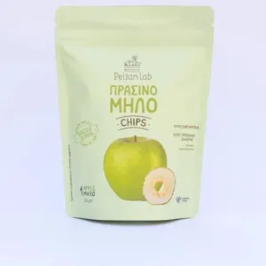Pelian Lab Chips Πράσινο Μήλο Χωρίς Ζάχαρη 20gr