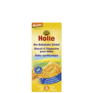Βιολογικά Μπισκότα Ντίνκελ 8m+ μηνών 150gr Holle