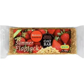 Μπάρα Βρώμης Flapjack με Φράουλα 90g