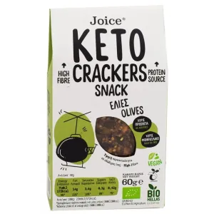 Joice Βιολογικά Keto Κρακερς Ελιά 60gr