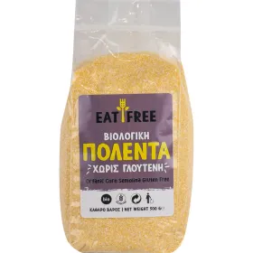 Βιολογική Πολέντα Χωρίς Γλουτένη 500gr Eat Free 