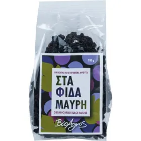 Βιολογική Σταφίδα Μαύρη 200g Βιο Αγρός 