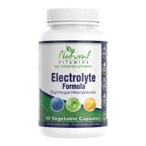 Natural Vitamins Electrolyte Formula 50 φυτικές κάψουλες