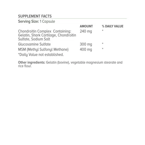 Natural Vitamins Joint and Arthritis Pain 120 Κάψουλες