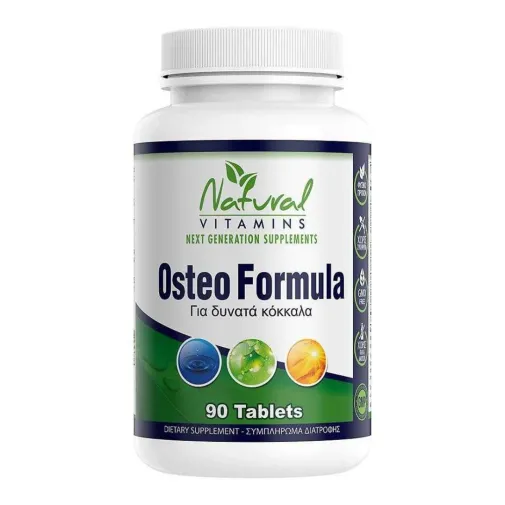 Natural Vitamins Osteo Formula 90 ταμπλέτες