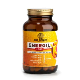 Bio Tonics Energil Plus Q10 620mg 60 Φυτικές Κάψουλες