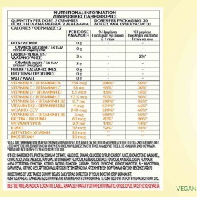 Bio Tonics Multi Junior Πολυβιταμίνες για Παιδιά 60 ζελεδάκια