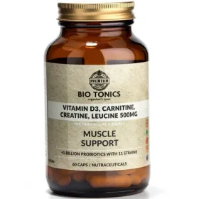 BIO TONICS Carnitine, Creatine, D3 Plus 60 vegan κάψουλες