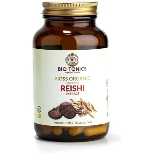 Bio Tonics Reishi Extract 350mg 60 φυτικές κάψουλες