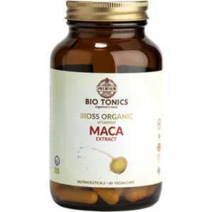 Bιολογικό Εκχύλισμα Μάκα 400mg 60 Φυτικές Κάψουλες Bio Tonics 
