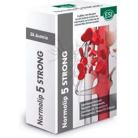 ESI Normolip 5 Strong Συμπλήρωμα για Φυσιολογικά Επίπεδα Χοληστερόλης 24 δισκία