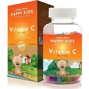 John Noa Happy Kids Vitamin C 90 Ζελεδάκια