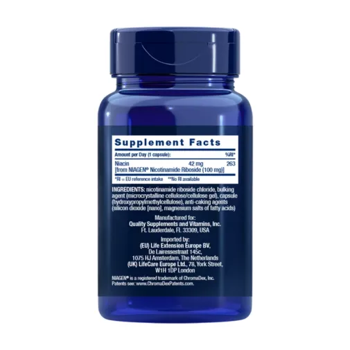 Life Extension NAD+ Cell Formula 100 mg 30 Κάψουλες