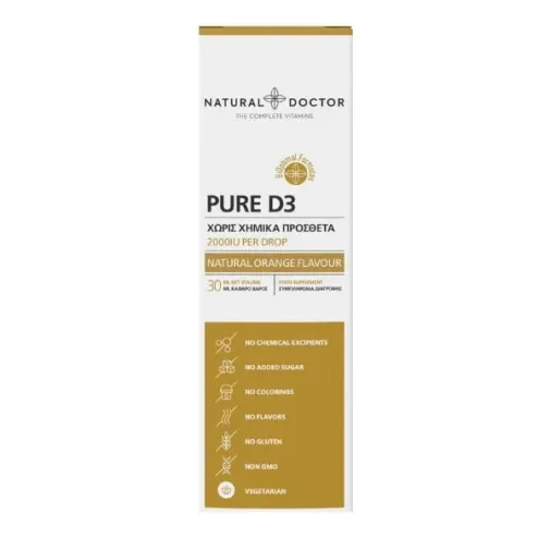 Natural Doctor Pure D3 2000iu 30ml