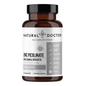 Natural Doctor Zinc Picolinate 22mg 120 Φυτικές Κάψουλες
