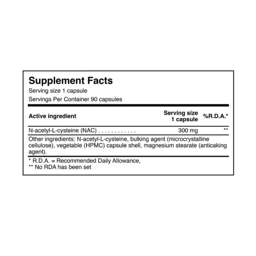 Natural Doctor NAC 300mg 90 Φυτικές Κάψουλες