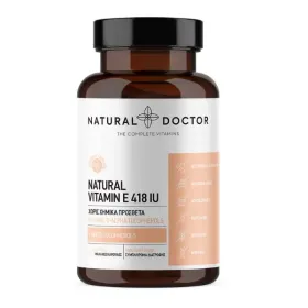 Natural Doctor Vitamin E 418 IU 60 μαλακές κάψουλες