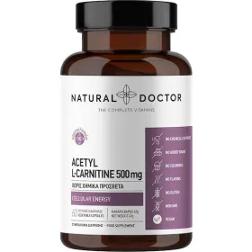 Natural Doctor Acetyl L-Carnitine 500 mg 60 Φυτικές Κάψουλες