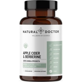 Natural Doctor Apple Cider Vinegar and Berberine 60 φυτικές κάψουλες