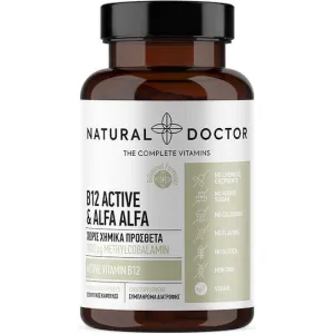Natural Doctor B12 Active 1000mcg and Alfa Alfa 120 κάψουλες