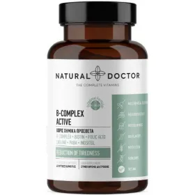 Natural Doctor B-Complex Active Συμπλήρωμα Διατροφής με Βιταμίνες του Συμπλέγματος Β 60 κάψουλες