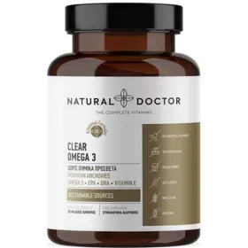 Natural Doctor Clear Omega 3 Ιχθυέλαιο 90 φυτικές κάψουλες