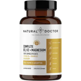 Natural Doctor Complete D3, K2 and Magnesium 60 φυτικές κάψουλες