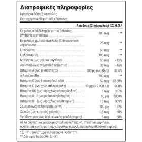 Natural Doctor Healthy Thyroid Συμπλήρωμα Διατροφής για τη Φυσιολογική Λειτουργία του Θυροειδή 60 κάψουλες