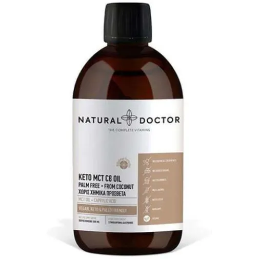 Natural Doctor Keto Mct C8 Oil 500ml