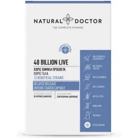 Natural Doctor Probiotics 40 Billion 13 Strains 30 φυτικές κάψουλες 