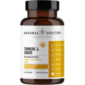 Natural Doctor Turmeric and Ginger 60 κάψουλες