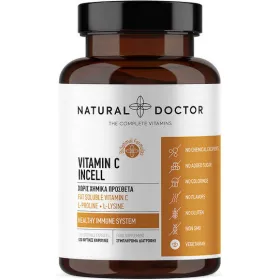 Natural Doctor Vit C Incell 120 φυτικές κάψουλες