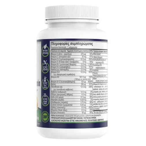 Natural Vitamins Complete Daily Multivitamin 60 Κάψουλες